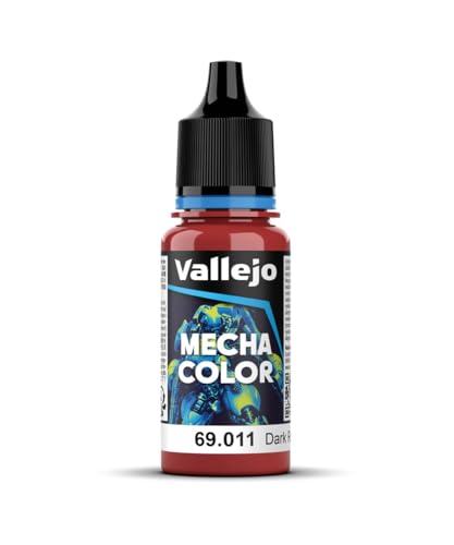 Vallejo AV Mecha Acryl-Farbe für Airbrush, 17 ml dunkelrot von Vallejo