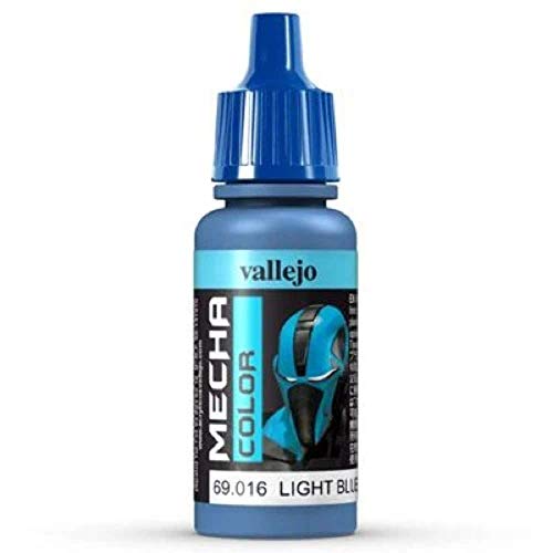 Vallejo AV Mecha Acryl-Farbe für Airbrush, 17 ml hellblau von Vallejo