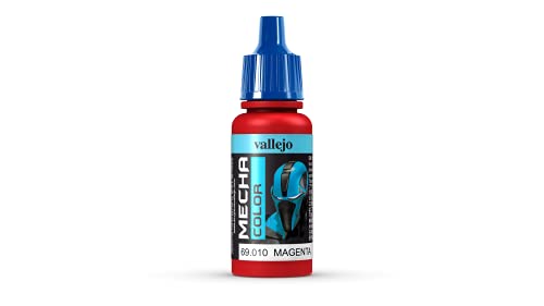 Vallejo AV Mecha Acryl-Farbe für Airbrush, 17 ml magenta von Vallejo