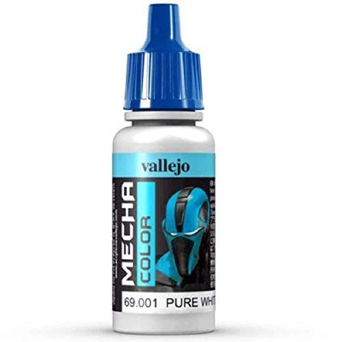 Vallejo AV Mecha Acryl-Farbe für Airbrush, 17 ml reinweß von Vallejo