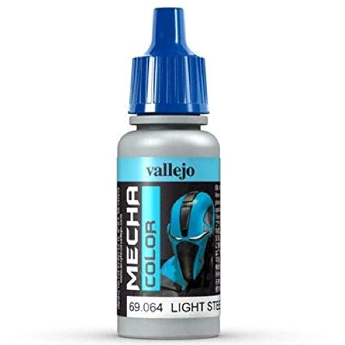 Vallejo AV Mecha Acryl-Farbe für Airbrush 17 ml Light Steel Vallejo AV Mecha Acryl-Farbe für Airbrush 17 ml Light Steel von Vallejo