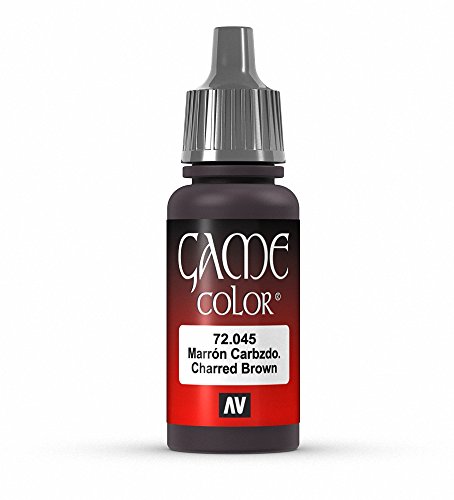 Vallejo Game Farbe, 17-ml-Acrylfarbe Charred Brown Vallejo Game Farbe, 17-ml-Acrylfarbe Charred Brown von Vallejo