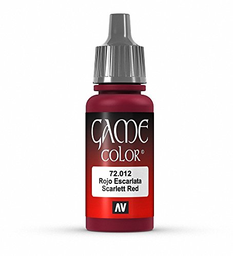 Vallejo Game Farbe, 17-ml-Acrylfarbe Scar Red Vallejo Game Farbe, 17-ml-Acrylfarbe Scar Red von Vallejo