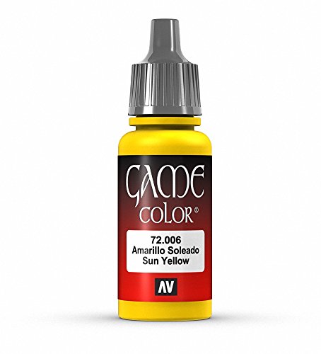 Vallejo Game Farbe, 17-ml-Acrylfarbe Sunblast Yellow Vallejo Game Farbe, 17-ml-Acrylfarbe Sunblast Yellow von Vallejo