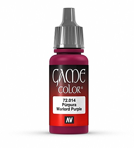 Vallejo Game Farbe, 17-ml-Acrylfarbe Warlord Purple von Vallejo