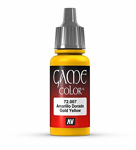 Vallejo Game Farbe, 17-ml-Acrylfarbe goldgelb Vallejo Game Farbe, 17-ml-Acrylfarbe goldgelb von Vallejo