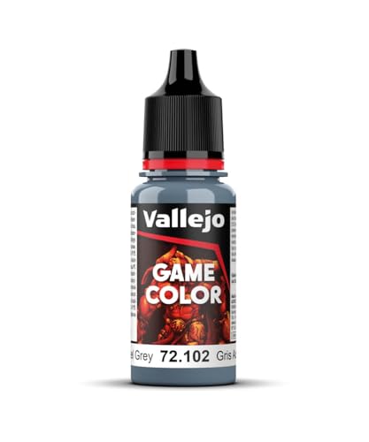 Vallejo Game Farbe, 17-ml-Acrylfarbe stahlgrau von Vallejo