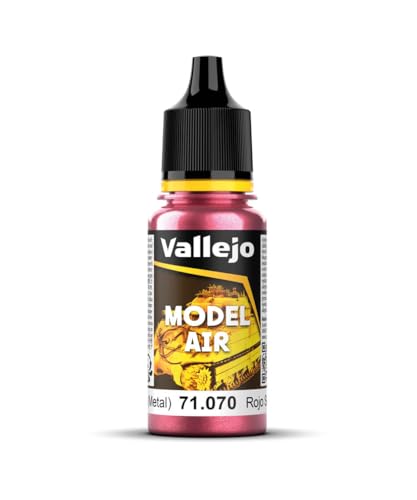 Vallejo Model Air Acrylfarbe, 17 ml Metallic Turn Signal Red Vallejo Model Air Acrylfarbe, 17 ml Metallic Turn Signal Red von Vallejo