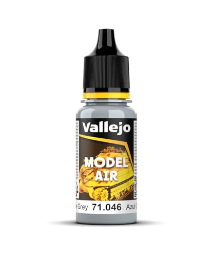 Vallejo Model Air Acrylfarbe, 17 ml Pale Grey Blue von Vallejo