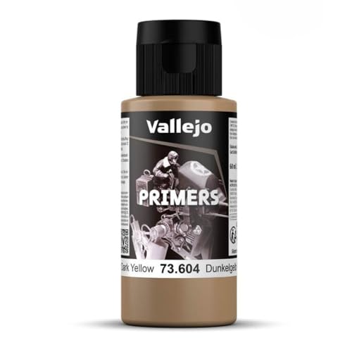 Vallejo Modell Farbe 60 ml Polyurethan-Primer German Dark Yellow Vallejo Modell Farbe 60 ml Polyurethan-Primer German Dark Yellow von Vallejo
