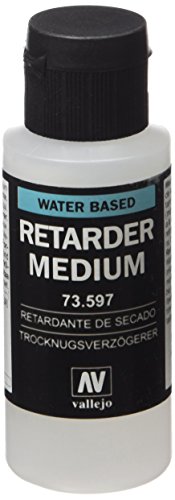 Vallejo Modellfarbe, 60 ml, mittelgroße Retarder-Flasche von Vallejo