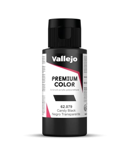 Vallejo Premium Color 60 ml Farbe – Candy Black von Vallejo