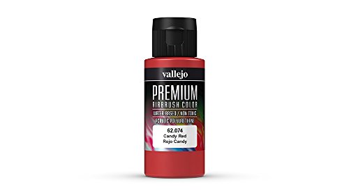 Vallejo Premium Color Farbe, 60 ml, Candy Red von Vallejo