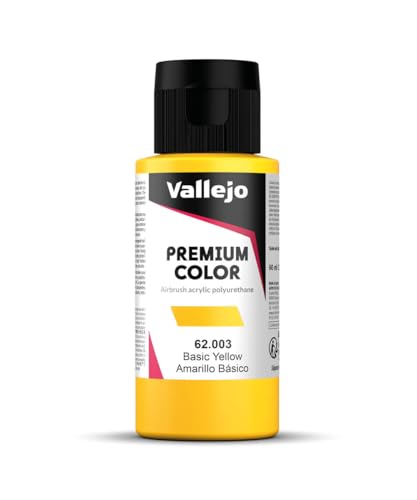 Vallejo Premium-Farbe, 60 ml Basic Yellow von Vallejo