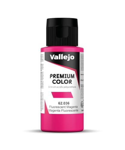 Vallejo Premium-Farbe, 60 ml Magenta Fluorescent Vallejo Premium-Farbe, 60 ml Magenta Fluorescent von Vallejo