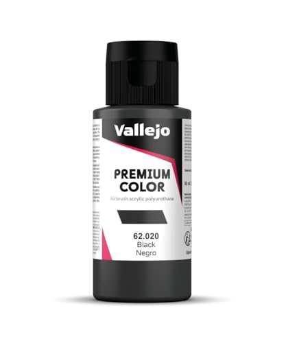 Vallejo Premium-Farbe, 60 ml Schwarz Vallejo Premium-Farbe, 60 ml Schwarz von Vallejo
