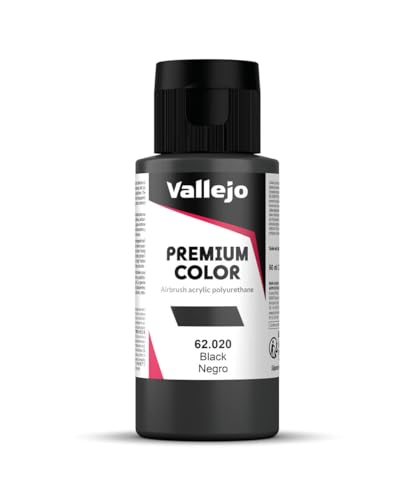 Vallejo Premium-Farbe, 60 ml Schwarz von Vallejo