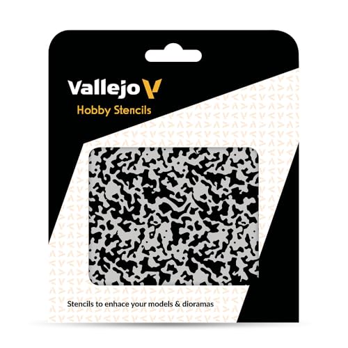 Vallejo ST-AIR001 Verwitterte Farbe 1/48 125 x 125 mm Air Markings Airbrush Schablone Vallejo ST-AIR001 Verwitterte Farbe 1/48 125 x 125 mm Air Markings Airbrush Schablone von Vallejo