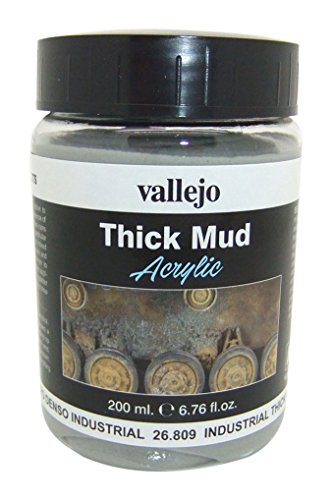 Vallejo Verwitterungseffekte-Farbe, 200 ml Industrial Thick Mud von Vallejo