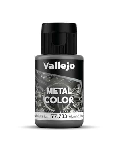 acrylicos Vallejo (32 ml "Dark Aluminium Metall Farbe von Vallejo
