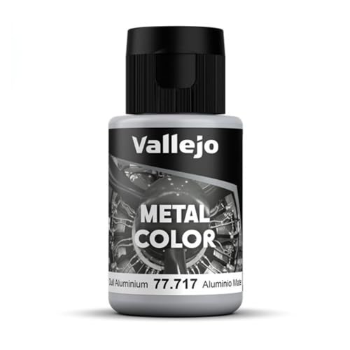 acrylicos Vallejo (32 ml "Dull Aluminium Metall Farbe acrylicos Vallejo (32 ml "Dull Aluminium Metall Farbe von Vallejo