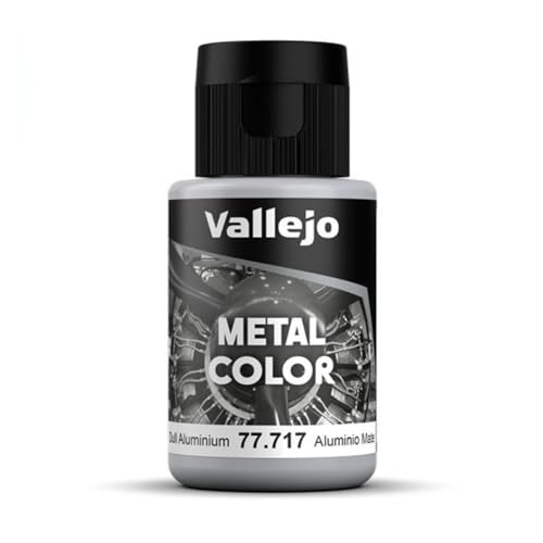 acrylicos Vallejo (32 ml "Dull Aluminium Metall Farbe von Vallejo