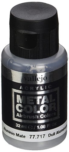 acrylicos Vallejo (32 ml "Dull Aluminium Metall Farbe von Vallejo