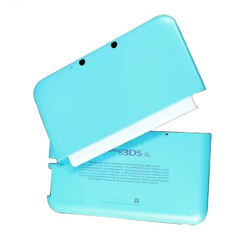 Custom 3DSXL Extra Gehäuse Gehäuse Schalen A/E Gesicht hellblau Ersatz für alte 3DS XL/LL 3DSLL Handheld Spielkonsolen, New DIY US Edition Obere Frontplatte & untere Rückabdeckung Platten 2 Stück Set Custom 3DSXL Extra Gehäuse Gehäuse Schalen A/E Gesicht hellblau Ersatz für alte 3DS XL/LL 3DSLL Handheld Spielkonsolen, New DIY US Edition Obere Frontplatte & untere Rückabdeckung Platten 2 Stück Set von Valley Of The Sun