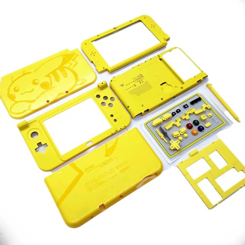 Custom New3DSXL Extra Gehäuse Gehäuse Schalen PKQ Limited Gelb Ersatz für New 3DS New3DS XL LL 3DSXL 3DSLL Spielkonsole, JP Edition 5 Abdeckplatten + Tasten, Schrauben, Stylus, Spiegel, Stecker, Grün Custom New3DSXL Extra Gehäuse Gehäuse Schalen PKQ Limited Gelb Ersatz für New 3DS New3DS XL LL 3DSXL 3DSLL Spielkonsole, JP Edition 5 Abdeckplatten + Tasten, Schrauben, Stylus, Spiegel, Stecker, Grün von Valley Of The Sun
