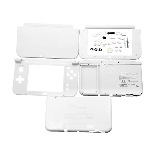 Ersatzgehäuse für New3DSXL, Ersatzgehäuse, für New3DS 3DS XL LL 3DSXL 3DSLL New3DSLL New3DSLL Konsolen, JP Abdeckungen Platten mit Tasten, Schrauben, Stylus, Spiegel, Stecker, Weiß Ersatzgehäuse für New3DSXL, Ersatzgehäuse, für New3DS 3DS XL LL 3DSXL 3DSLL New3DSLL New3DSLL Konsolen, JP Abdeckungen Platten mit Tasten, Schrauben, Stylus, Spiegel, Stecker, Weiß von Valley Of The Sun