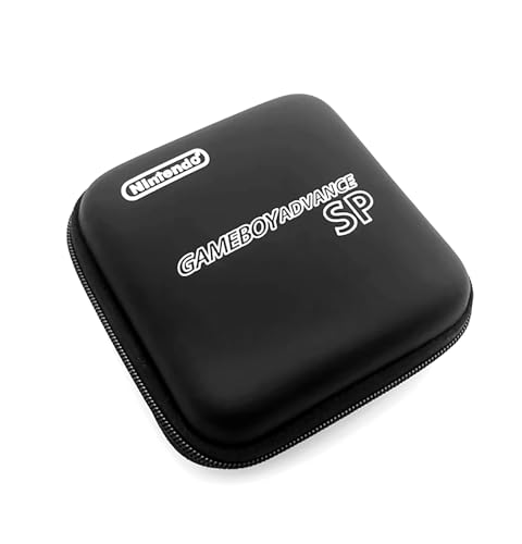 GBASP Tragetasche für Gameboy Advance GBA SP Handkonsole mit Kristallschale, tragbar, stoßfest, EVA-Schutz, Schwarz, Zubehör GBASP Tragetasche für Gameboy Advance GBA SP Handkonsole mit Kristallschale, tragbar, stoßfest, EVA-Schutz, Schwarz, Zubehör von Valley Of The Sun