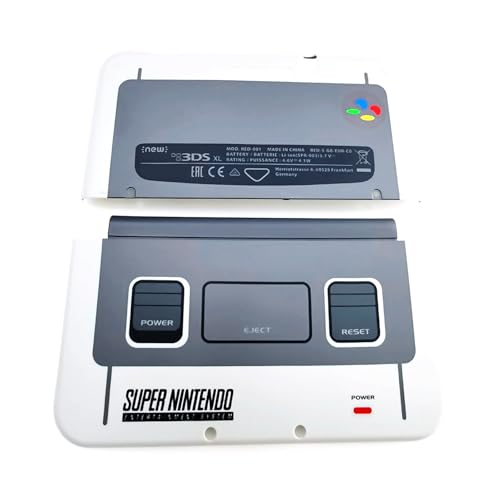 Neu für New3DSXL Extra Gehäuse A/E Face Shells SFC/SNES Classic Grey Ersatz, für New3DS New 3DS New 3DS XL LL 3DSXL 3DSLL Spielkonsolen, obere/untere Frontplatte, äußere A/E Abdeckplatten, 2 Stück Neu für New3DSXL Extra Gehäuse A/E Face Shells SFC/SNES Classic Grey Ersatz, für New3DS New 3DS New 3DS XL LL 3DSXL 3DSLL Spielkonsolen, obere/untere Frontplatte, äußere A/E Abdeckplatten, 2 Stück von Valley Of The Sun