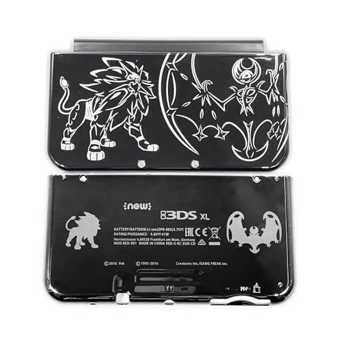 Valley Of The Sun New3DSXL Gehäuseabdeckung, Außenschalen, Sonnen-/Mond-Ersatz, für neue 3DS 3DSXL New3DS XL LL Handheld-Spielkonsolen, extra DIY PKM Limited Edition Top/Bottom A E Face Plates Zubehör Valley Of The Sun New3DSXL Gehäuseabdeckung, Außenschalen, Sonnen-/Mond-Ersatz, für neue 3DS 3DSXL New3DS XL LL Handheld-Spielkonsolen, extra DIY PKM Limited Edition Top/Bottom A E Face Plates Zubehör von Valley Of The Sun