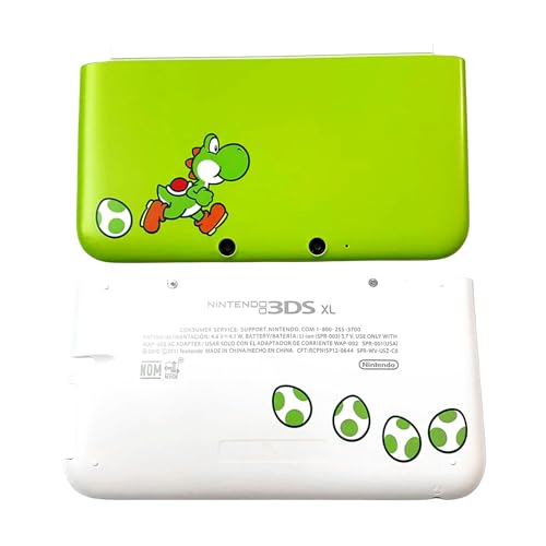 Original für 3DSXL Extra Gehäuse Case Limited Green & White Shell Replacement, für 3DS XL/LL 3DSLL Handkonsolen, maßgeschneidert für Yo-Shi Edition US Obere Frontplatte/untere Abdeckplatten, 2 Stück Original für 3DSXL Extra Gehäuse Case Limited Green & White Shell Replacement, für 3DS XL/LL 3DSLL Handkonsolen, maßgeschneidert für Yo-Shi Edition US Obere Frontplatte/untere Abdeckplatten, 2 Stück von Valley Of The Sun