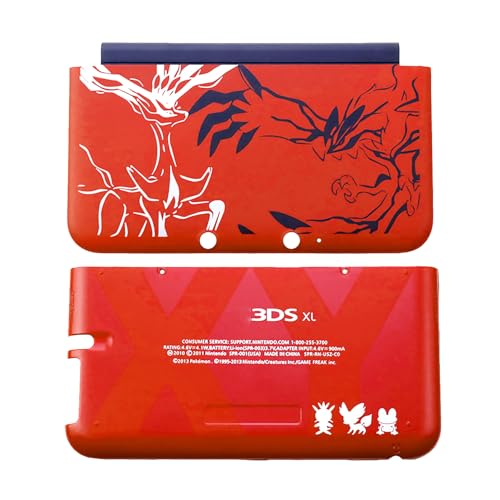 Valley Of The Sun Rote Farbe für 3DSXL Extra Gehäuse A/E Face Ruby Limited Replacement, für 3DS XL/LL 3DSLL Handheld Spielkonsolen, für Poket US Monsters Edition Top/Bottom Cover Plates 2 PCS Set Valley Of The Sun Rote Farbe für 3DSXL Extra Gehäuse A/E Face Ruby Limited Replacement, für 3DS XL/LL 3DSLL Handheld Spielkonsolen, für Poket US Monsters Edition Top/Bottom Cover Plates 2 PCS Set von Valley Of The Sun