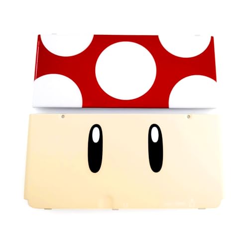 Valley Of The Sun Custom New3DS Ersatzgehäuse für kleine 3DS-Spielkonsolen, für Toad Edition Ober-/Unter-Frontplatte, hintere Abdeckplatte, 2-teiliges Set Valley Of The Sun Custom New3DS Ersatzgehäuse für kleine 3DS-Spielkonsolen, für Toad Edition Ober-/Unter-Frontplatte, hintere Abdeckplatte, 2-teiliges Set von Valley Of The Sun