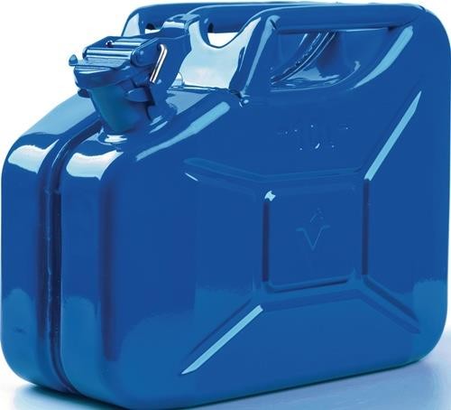 Valpro Kraftstoffkanister 10l Signalblau RAL 5005 Stahlbl.0,9mm L345xB165xH275mm Valpro Kraftstoffkanister 10l Signalblau RAL 5005 Stahlbl.0,9mm L345xB165xH275mm von Valpro