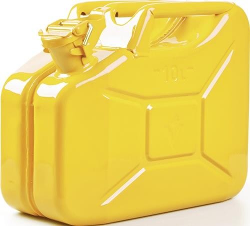 Valpro Kraftstoffkanister 10l Zinkgelb RAL 1018 Stahlbl.0,9mm L345xB165xH275mm Valpro Kraftstoffkanister 10l Zinkgelb RAL 1018 Stahlbl.0,9mm L345xB165xH275mm von Valpro