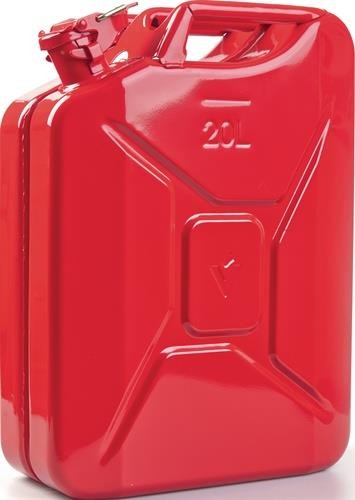 Valpro Kraftstoffkanister 20l Feuerrot RAL 3000 Stahlbl.0,9mm L345xB165xH470mm Valpro Kraftstoffkanister 20l Feuerrot RAL 3000 Stahlbl.0,9mm L345xB165xH470mm von Valpro