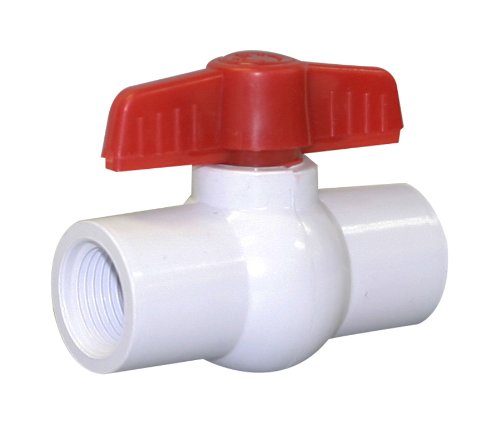 Valterra 700–12 F PVC-Kugelhahn, weiß, 1/2 Zoll FPT von Valterra