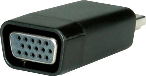 Value 12.99.3113 Adapter [1x HDMI-Stecker - 1x VGA-Buchse] Schwarz von Value