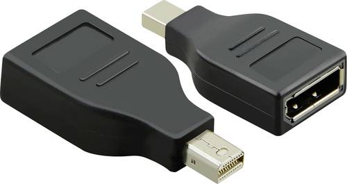 Value 12.99.3161 Adapter [1x Mini-DisplayPort Stecker - 1x DisplayPort Buchse] Schwarz von Value