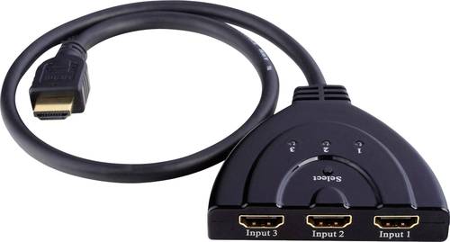 Value 14.99.3565 HDMI-Switch 1080 Pixel Schwarz von Value