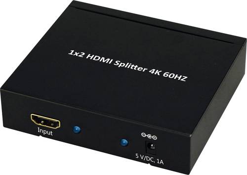 Value 14.99.3582 HDMI-Splitter 4096 x 2160 Pixel Schwarz von Value