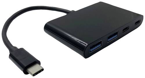 Value 14995041 4 Port USB 3.1 Gen 1-Hub Schwarz von Value