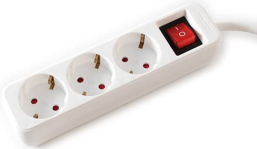 Value 19.99.1079 Steckdosenleiste mit Schalter Weiß Schutzkontakt 1St. Value 19.99.1079 Steckdosenleiste mit Schalter Weiß Schutzkontakt 1St. von Value
