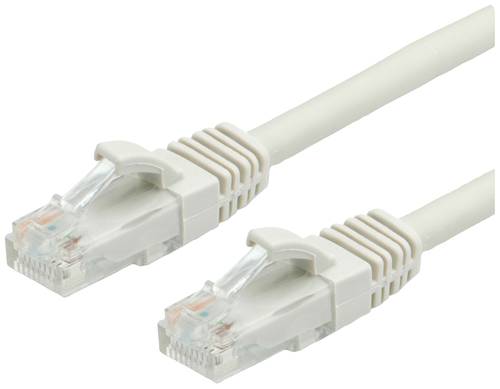 Value 21.99.0205 RJ45 Netzwerkkabel, Patchkabel CAT 6 U/UTP 5.00m Grau 1St. von Value