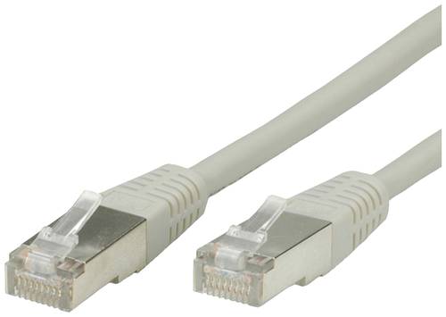 Value 21.99.0802 RJ45 Netzwerkkabel, Patchkabel CAT 6 S/FTP 2.00m Grau 1St. von Value