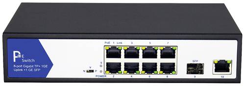 Value 21.99.1193 Netzwerk Switch 10 / 100 / 1000MBit/s PoE-Funktion von Value