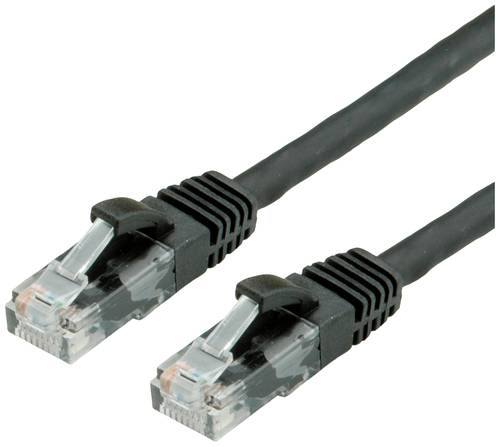 Value 21.99.1469 RJ45 Netzwerkkabel, Patchkabel CAT 6a U/UTP 20.00m Schwarz 1St. Value 21.99.1469 RJ45 Netzwerkkabel, Patchkabel CAT 6a U/UTP 20.00m Schwarz 1St. von Value